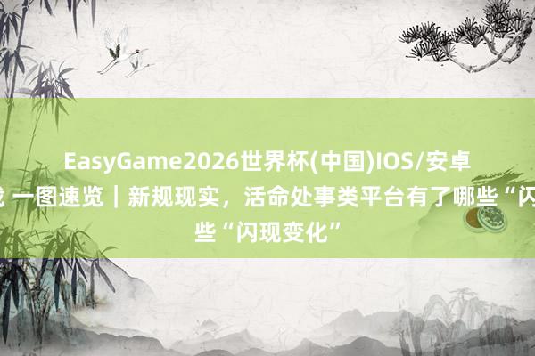 EasyGame2026世界杯(中国)IOS/安卓官方下载 一图速览｜新规现实，<a href=
