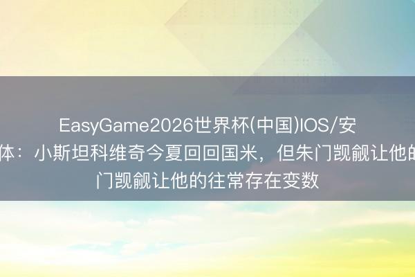EasyGame2026世界杯(中国)IOS/安卓官方下载 米体：小斯坦科维奇今夏回回国米，但朱门觊觎让他的往常存在变数