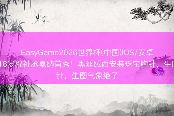 EasyGame2026世界杯(中国)IOS/安卓官方下载 18岁穆祉丞戛纳首秀！黑丝绒西安装珠宝胸针，生图气象绝了